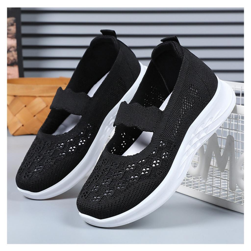 Dam Sommarnya Flätade Ihåliga Nät Skor, Tygskor, Mode Skor