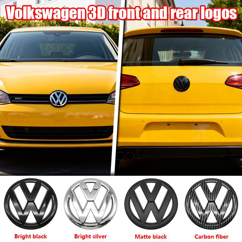 New 2026 1Pc Car Original Replace Front Grill Badge Trunk Lid Tailgate Emblem Logo Decor Accessory For VW GOLF 6 MK6 2010 2011 2012 2013 EP1