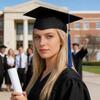 Graduation Hat with Tassel Adjustable Matte Bachelor Hat Sturdy Board Ceremony Party Graduation Cap Celebration Decor