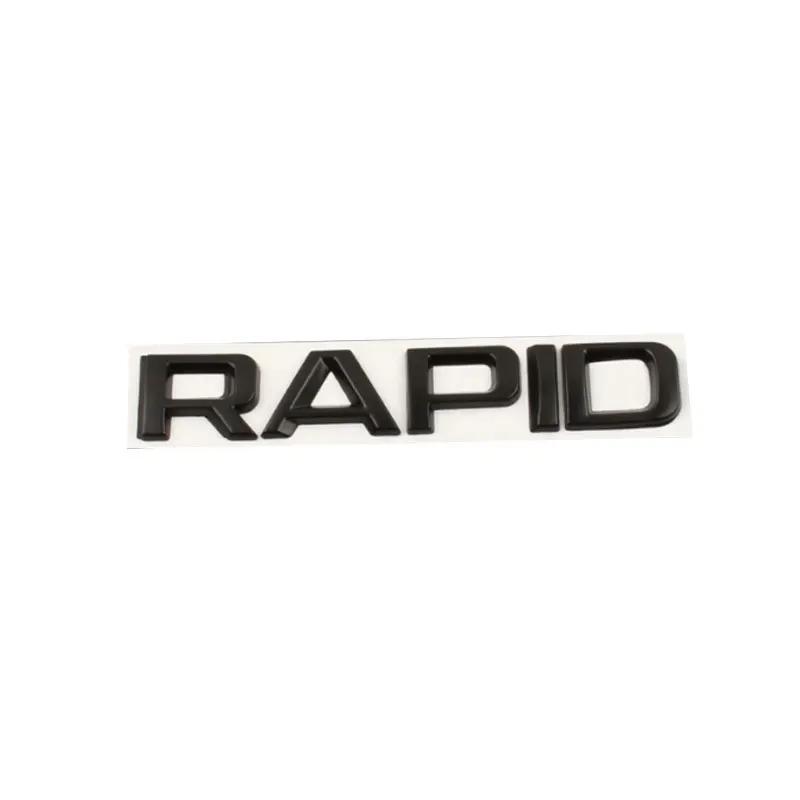 ZDVK6 4X4 FABIA KAMIQ KAROQ KODIAQ OCTAVIA RAPID SUPERB YETI skoda letter logo car stickers for Skoda series refit trunk accessories