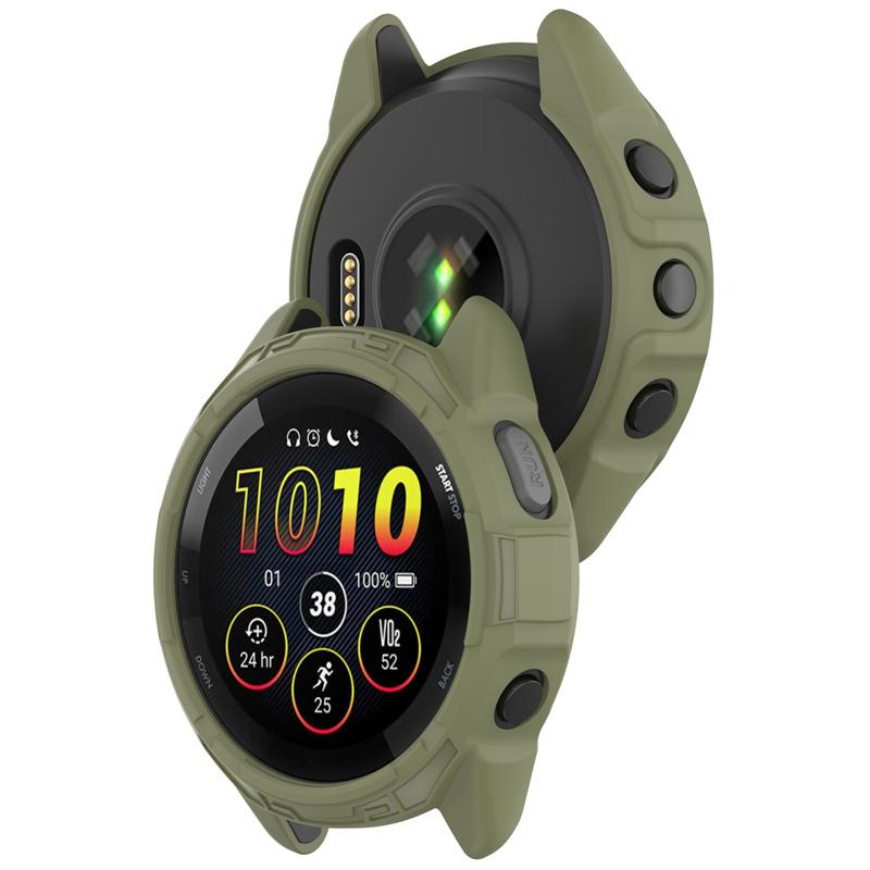 TPU kryt hodinek pro Garmin Forerunner 265 265S 955 255 Soft Hollow Ochranné pouzdro Bumper Shell pro chytré hodinky Garmin 265S
