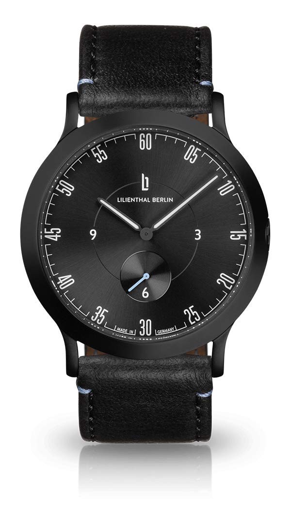

Lilienthal Berlin Watch with Small Made in Seconds, Germany, L01-207-B004C чорний