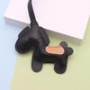 1 Piece Charm Leather Animal Keyfob Cute  Women Men'S Cartoon Horse Keychain Car Keyring Bag Pendant Creative Small Gift