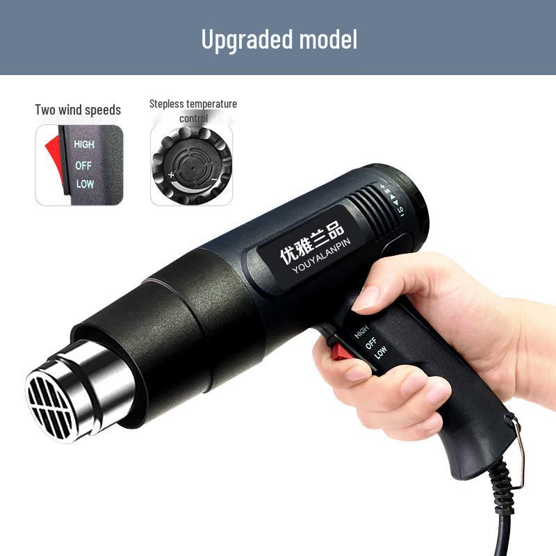 High Power Digital Hot Air Gun for Film Cutting & Sealing, Heat Shrink Bags & Plastic Sealing.