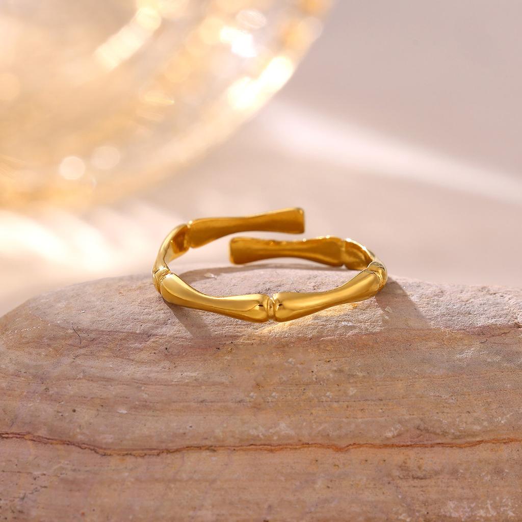 Romantic Mini Heart Proposal Rings For Women Elegant Fashion Gold Color Stainless Steel Ring Minimalist Anillos Wedding Jewelry