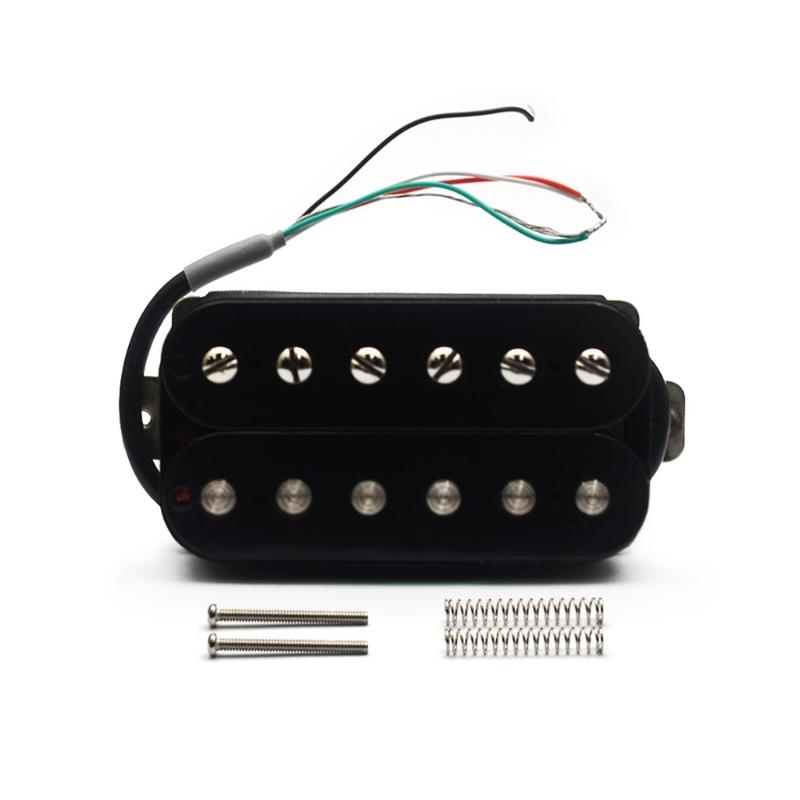 Alnico 3 Magnet Double Coil Guitar Pickup with Warm Rich Tone Electric Guitar Coil Splitting Pickup Guitar Part
