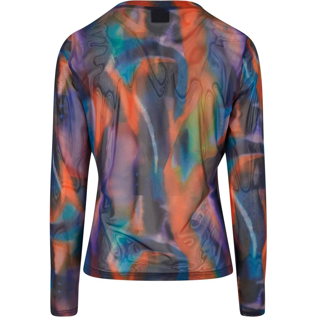 Urban Classics Womens/Ladies Reflection Mesh Long-Sleeved Top
