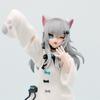 21cm Anime Figurenständer Katzenmädchen Modell Spielzeug PVC Kawayi Mädchen Actionfiguren PVC Sammlung Schreibtischdekoration Geschenke