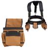 Werkzeugtasche, Organizer, robuste Hüfttasche für Schreiner, Elektriker, Schreiner, Bauarbeiter, Männer