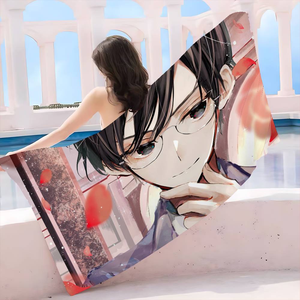 Ouran High School Host Club Anime Microfiber Beach Towel Absorbent Quick Dry Soft Yoga Swimming Resort Mountain Climbing Towel