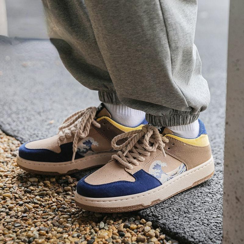 Zapatillas casuales de moda de suela gruesa para hombre comprar a buen  precio — entrega gratuita, reseñas reales con fotos — Joom