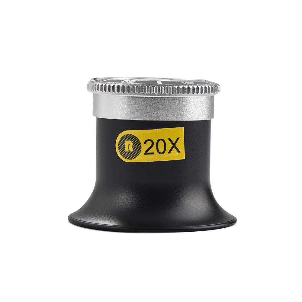 5X 10X 20X Watch Magnifier Tool Eye Loupe Loop Magnifier Magnifying Glass Jewelry Magnifying Tools