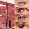 Revlon ColorStay Multiplayer Eye Pencil 406 Queen of Hearts (Color Image: Metallic Red) with Eyeshadow Sharpener, 0.9g