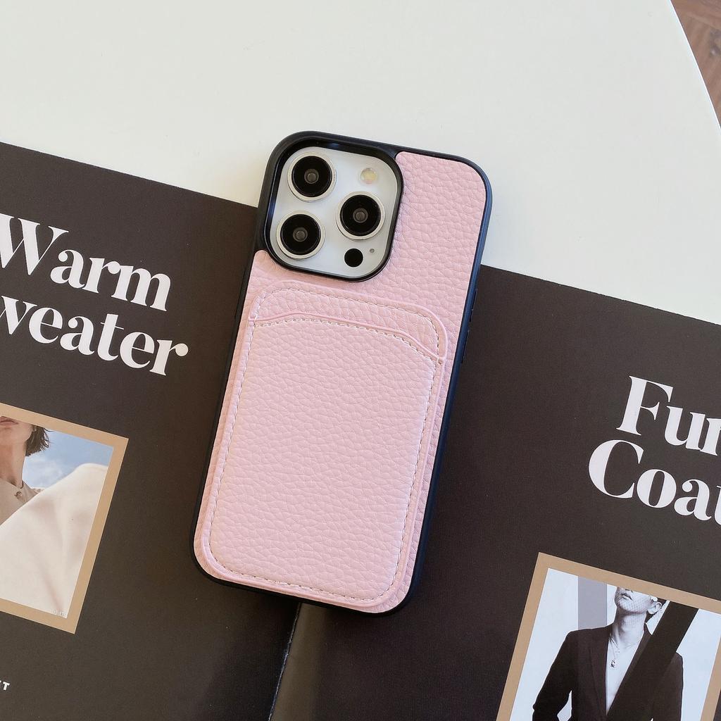 Vertical Cards Solt Wallet Leather Case For IPhone 15 Pro Max 14 Plus 13 12 Mini 11 XR X XS 6 7 8 SE 2022 Bag Pocket Purse Cover