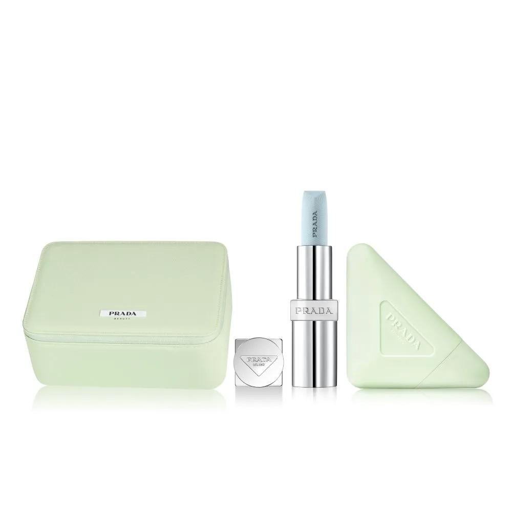 Prada Beauty Hand Cream & Lip Balm Duo (+Mini Vanity Pouch) Lip Balm U000 Prada Beauty Green