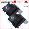 2PCS Electric Window Switch For VW Touran 10 To 15 Passenger and Rear 5ND959855