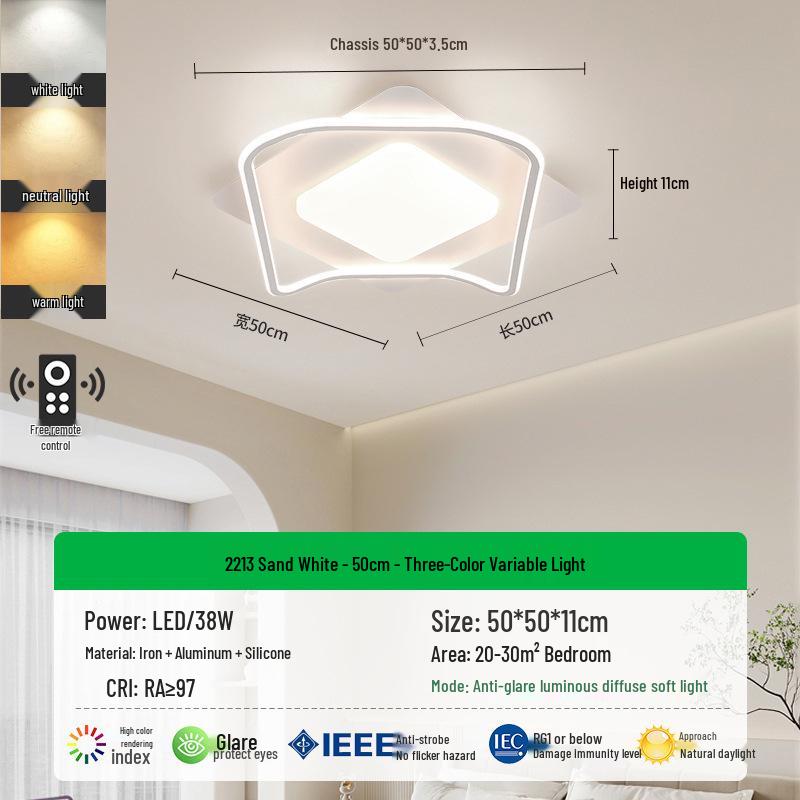 Nordic Cream Cloud Ceiling Light for Bedroom and Dining Room