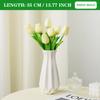 3PCS Artificial Tulip Bouquet Real Touch Long Stem Flowers for Wedding Garden Decor Home Vase Centerpiece Mother's Day Gift