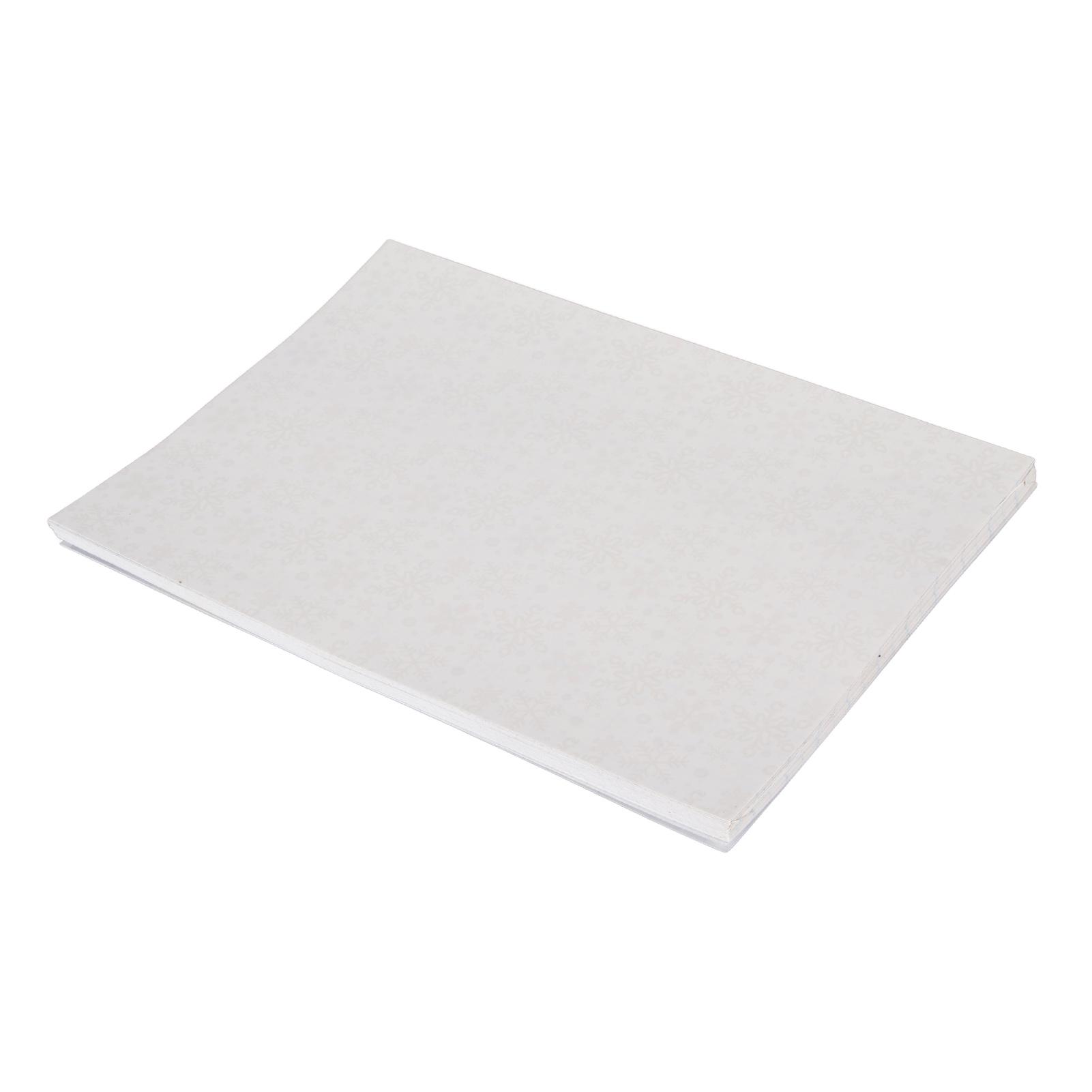 50 листов А4 Голографический лист для холодного ламинирования Самоклеящийся Водонепроницаемый Режущийся Пленка для холодного ламинирования для DIY Снежинка