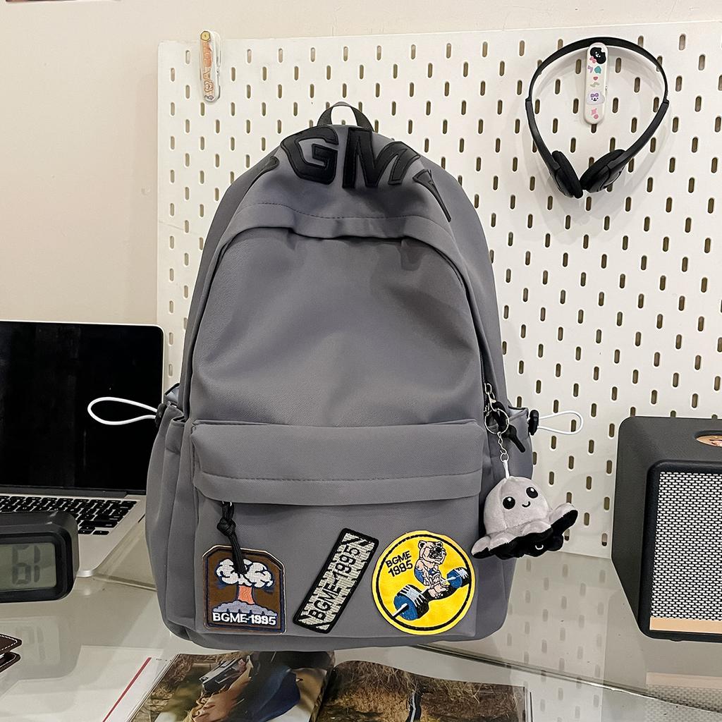 Schoolbag high value Mori trendy cool backpack primary school boys and girls schoolbag large capacity backpack European and American style large