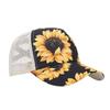 Cappellino da Baseball Estivo da Donna con Rete Traspirante in Poliestere per Protezione Solare Viaggi all'Aperto
