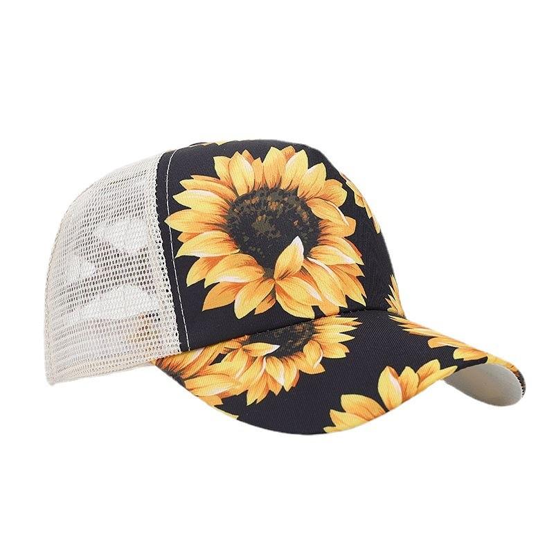 Cappellino da Baseball Estivo da Donna con Rete Traspirante in Poliestere per Protezione Solare Viaggi all'Aperto