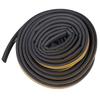 2 Roller 13m D Shape Rubber Weather Stripping Door Seal Strip Door Weatherstripping Soundproofing