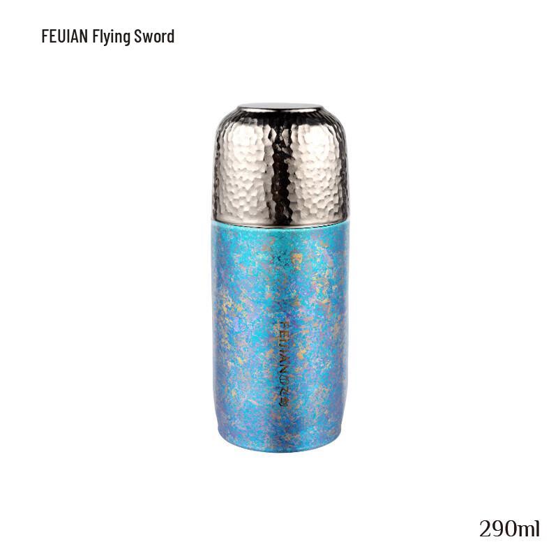 Портативная титановая кружка для заваривания чая Feijian