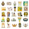 10/30/50pcs Cartoon Ancient Egyptian Culture Stickers Pyramid Pharaoh Sticker DIY Skateboard Notebook Phone Case Decals Toy Gift