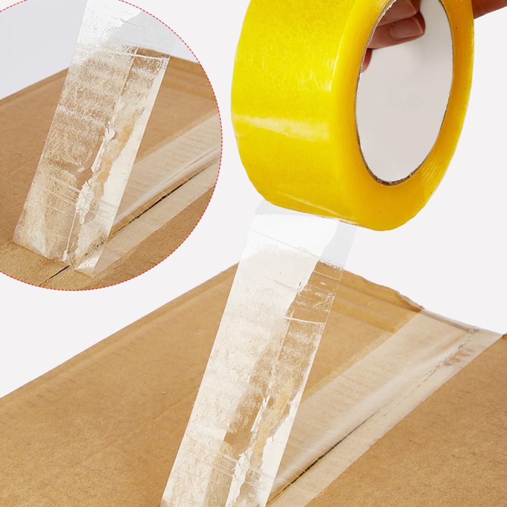 Clear Tape Packaging Tape Universal Box Sealing Tape Is Suitable for Office, Home, School, Mailing, Packing and Shipping