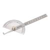 Angle Protractor Stainless Steel Portable Adjustable 0 to 180 Degree Angle Ruler Finder Angle Measure Tool with 10cm