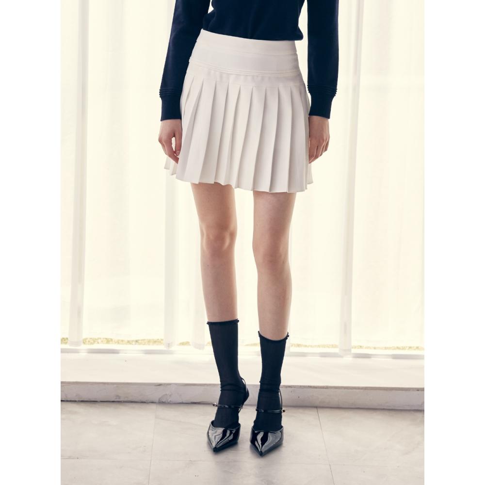 

LORDLOAR Плиссированная юбка с задним карманом 3 цвета