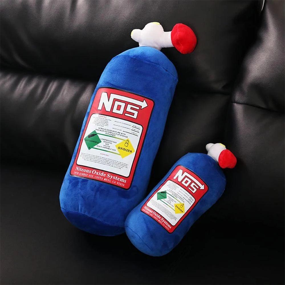 Nitrous Lumbar Support Oxide Bottle Waist Cushion Car Seat Supports Car Neck Pillow Cat Headrest