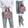 Cartoon Cute Dinosaur Pattern Insulated Lunch Bag for Kids School Cooler Thermal Food Box Tote Leakproof Lunch Boxes Container