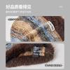Maillard pile hat children winter big head circumference showing face small wool hat warm confinement hat bag head knitted cold hat