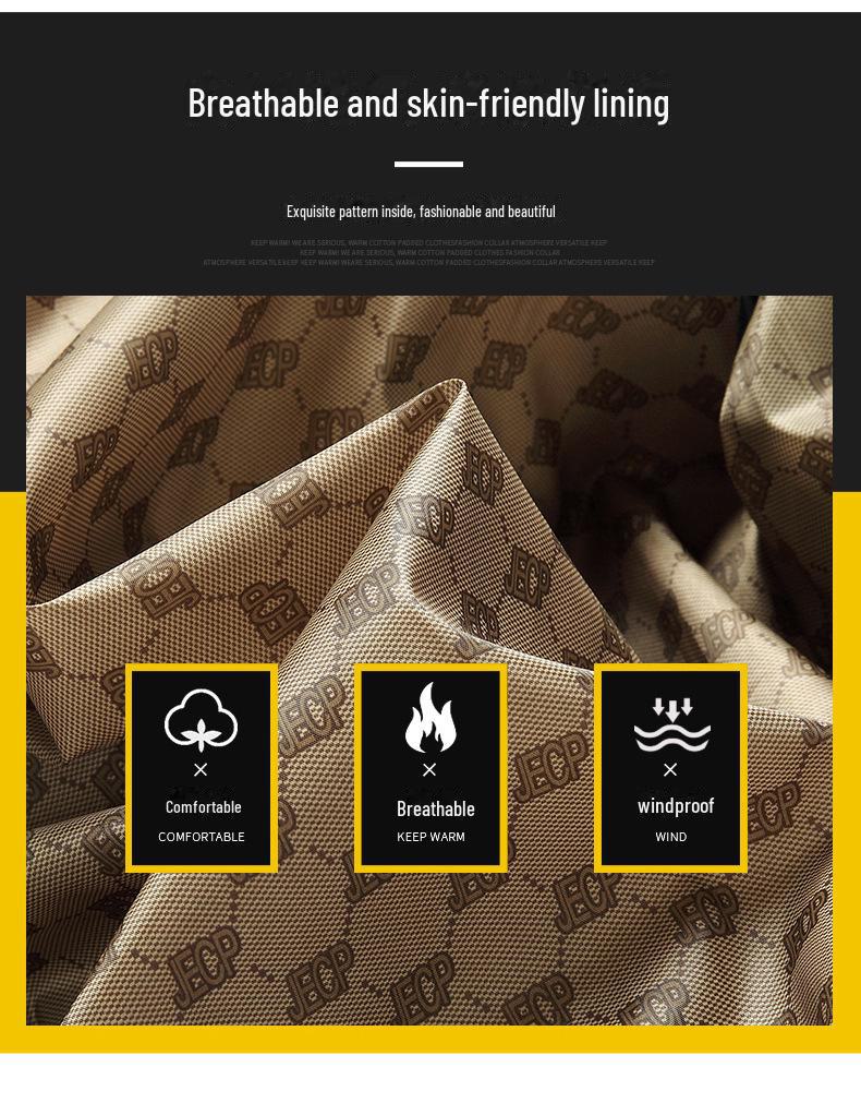 Men's M-8XL 2024 Autumn Solid Color Loose Business Casual Jacket