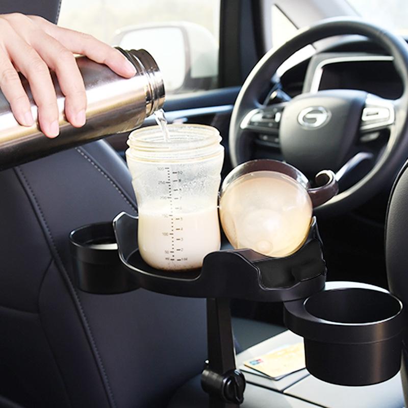 Universal Multifunctional Car Cup and Tray Holder