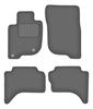 Velour Graphite Car Mats For: Mitsubishi L200 V Off-road (2015-)