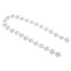 Rhinestone Chain 1 Yard 3.5cm Wide Colours Flower Type Glossy Exquisite Rhinestone Applique for Wedding Party