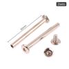 2Sets Stainless Steel Luggage Screws, Luggage Accessories Luggage Wheels Bolts