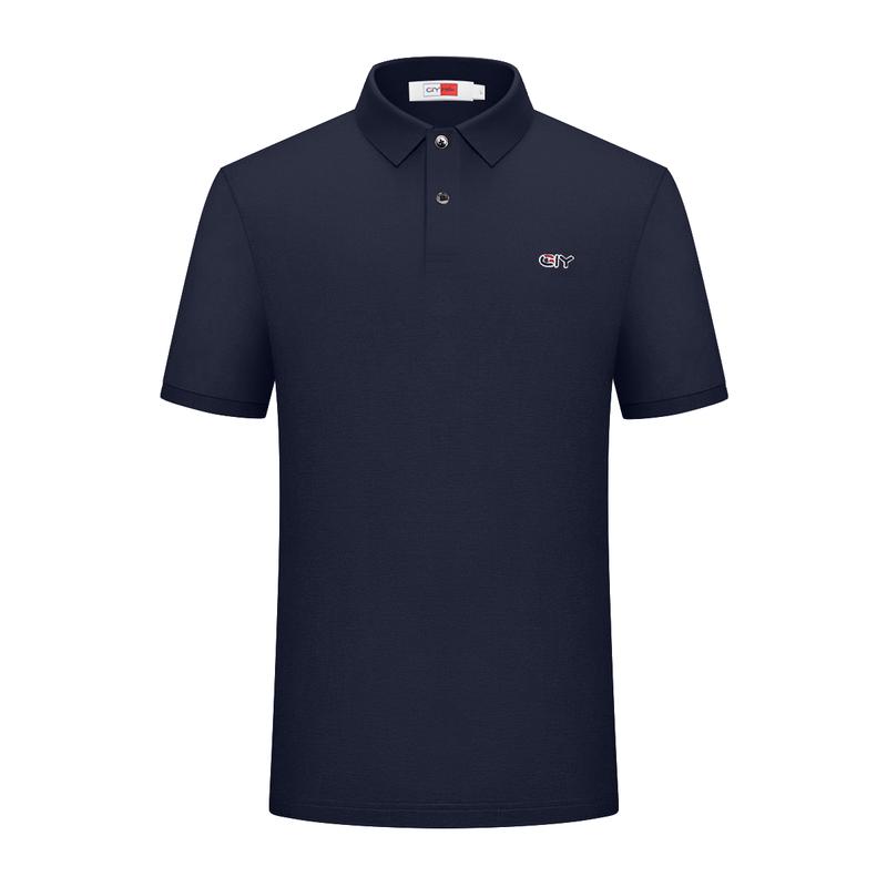 Goldlion Men's Combed Cotton Short-Sleeved Polo Shirt TSF0048-ND153A