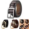 Elegant 2024 Unisex Automatic Buckle Belt Fashionable Pu Material Simple Design Perfect For All Styles
