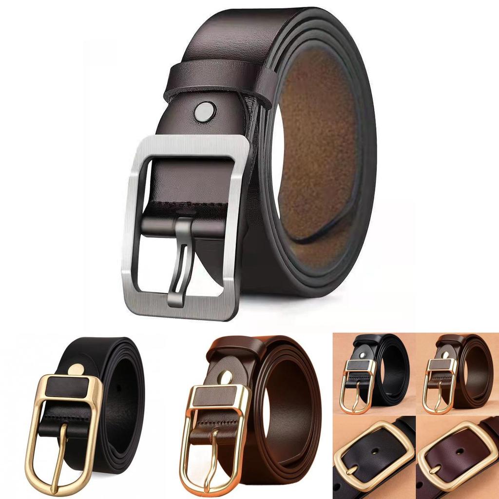 Elegant 2024 Unisex Automatic Buckle Belt Fashionable Pu Material Simple Design Perfect For All Styles