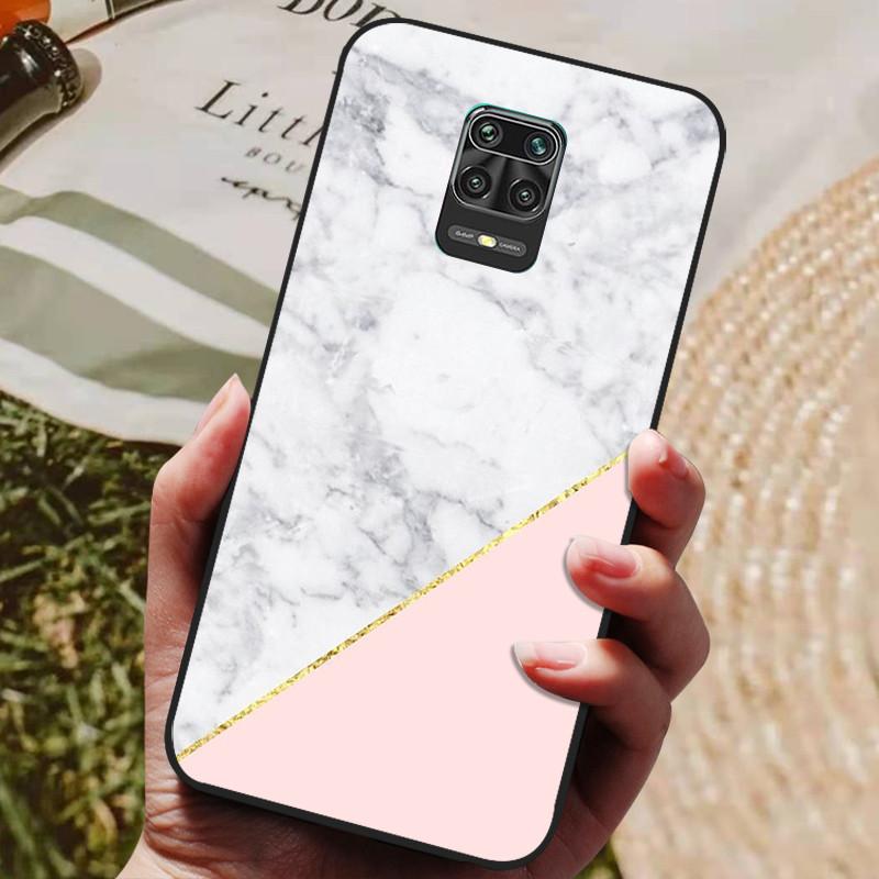 Pour Redmi Note 9S Coque Silicone Souple TPU Arrière Pour Xiaomi Redmi Note 9Pro Note9 9S Coque Pare-chocs Redmi 9 Note9 Pro Coque Capa