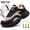 Damen 6KV Isolierte Schuhe Verbundwerkstoff-Zehenkappe Sicherheitsschuhe Arbeits-Sneaker Plattform-Schutzschuhe Rutschfeste Komfort-Arbeitsstiefel Lady