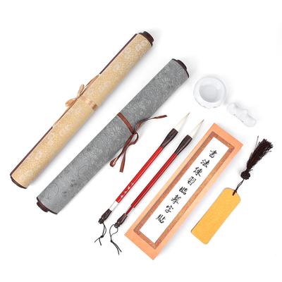 Su Yazı Bezi Seti Yeniden Kullanılabilir Çin Kaligrafisi Alıştırma Çizim Aracı Hediye