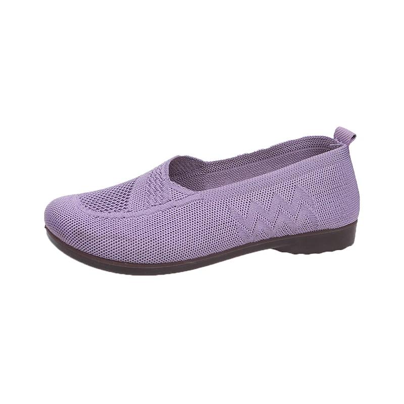 Fashion 2025 Spring and Autumn Popular Sales Breathable and Comfortable Women's Low-top Shoes Solid Color Light-mouthed Single Shoes