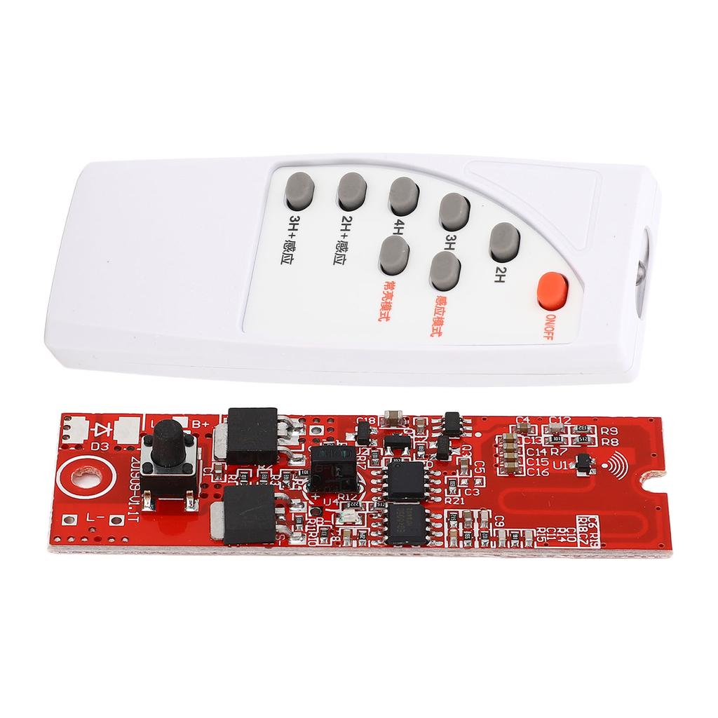 Solar Charge Controller Board Motion Sensor Control Module Solar Light Circuit Board for 3.2V 3.7V B