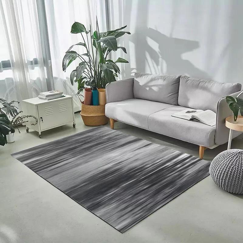 Geometric Abstraction Pattern Carpet Living Room Decoration Hallway Large Size Decor Rugs Bedroom Home Hotel Floor Mat Washable