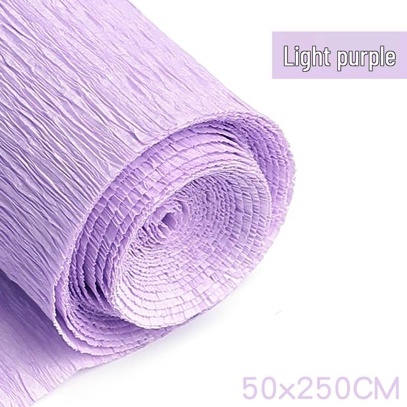 Thick Green Crepe Paper for DIY Handmade Floral Art and Rose Crafting